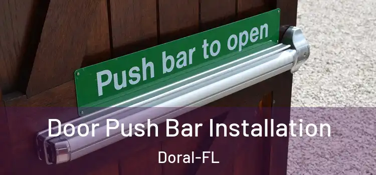  Door Push Bar Installation Doral-FL